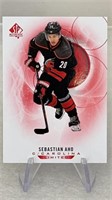 2020-21 UD SP Authentic Sebastian Aho Red #29