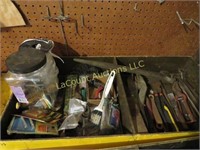 assorted tools misc garage items