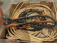 jumper cables extension cord & reel