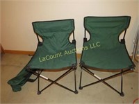 pair camp chairs