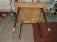 square wood table 36" x 36"