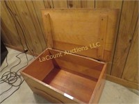 wood trunk/box storage toy box