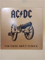 ACDC 1981 For Those About To Rock Vinyl
