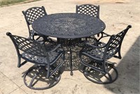 Nice Aluminum 5 Pc Patio Set