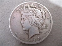 1923 Peace Dollar