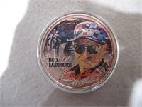 US Mint 2000 Dale Earnhardt Colorized Silver Eagle