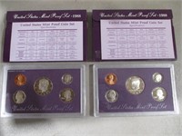 US Mint (2) 1988 Proof Sets