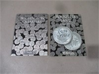 Coin Collection Books (Washington Quarters Full)