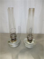 2 Aladdin Oil Lamps