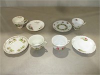 4 Tea Cup/Saucer Sets
