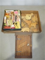 Stamps, Animal Blocks, Note Box