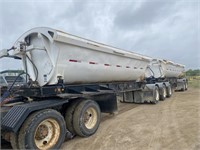 2008 Midland Super B Side Dump Gravel Trailer