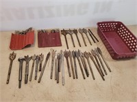 Various Wood Drill Bits