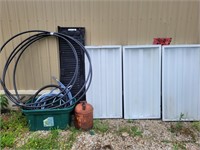 3 Light Fixtures + Various Hoses + Tail Gate Liner