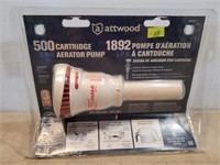 NEW Attwood 500 Cartridge GPH Aerator Pump