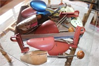 Assorted Wood & Plastic Shoe Stretchers