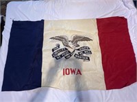 State Flag Iowa  61 inches by 35 inches
