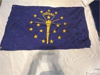 State Flag Indiana  56 inches by 34 inches