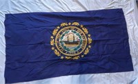 State Flag of New Hampshire  60 inches by 33