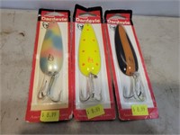 NEW 3 Dardevle Fishing Lures