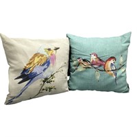 Bird Themed Throw Pillows