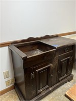 Antique Dry Sink-40x17.5x34