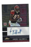 Andre Caldwell 2008 Topps Finest Auto. RC # 133
