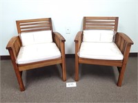 2 New World Market Belize Outdoor Chairs (No Ship)