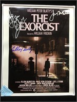 Multi-Autographed The Exorcist Cast  Promo 8x10