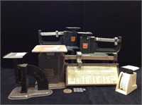 Collection of Vintage Postal Scales