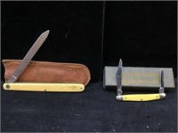 Two Vintage Folding Knives. Kabar Pocket Knife in