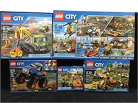 Lego City Building Sets. All Open, Unknown If