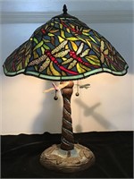 Tiffany Style Dragonfly Stained Glass Mosaic