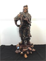 Large Almost 3Foot Tall Heavy Composite Samurai