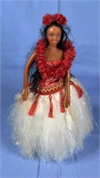 vtg. dancing hula girl WORKS