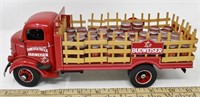 Budweiser barrel hauling truck, 1938 GMC