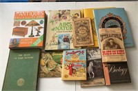 Books lot- Farmer's Almanac, Sears Roebuck