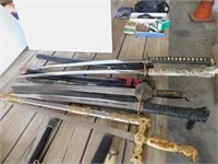 5 Assorted swords