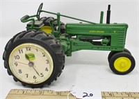 John Deere B tractor clock
