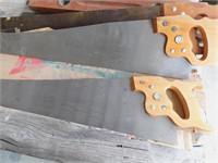 3 Disston hand saws