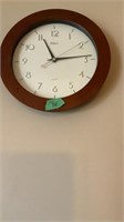 William quartz wall clock 12in.x12in