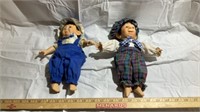 2 boy dolls