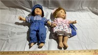 Boy and girl doll