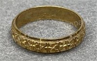 10K Gold Ring, 4.2g, Sz 10