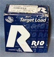 Rio 12 Ga Target Load 2 3/4” 8 Shot, 25 Rds