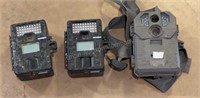 3 Stealth Cam Game Cameras, Untested