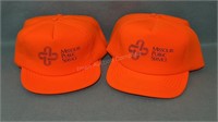 4 Missouri Public Service Foam Orange Hats