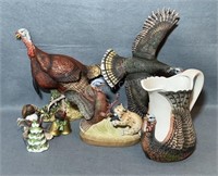 Wild Turkey Fliers Club Porcelain Decor