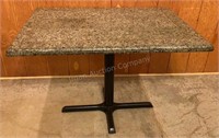 Granite Top Restaurant Quality Table 43”x30”