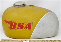BSA motorcycle gas tank